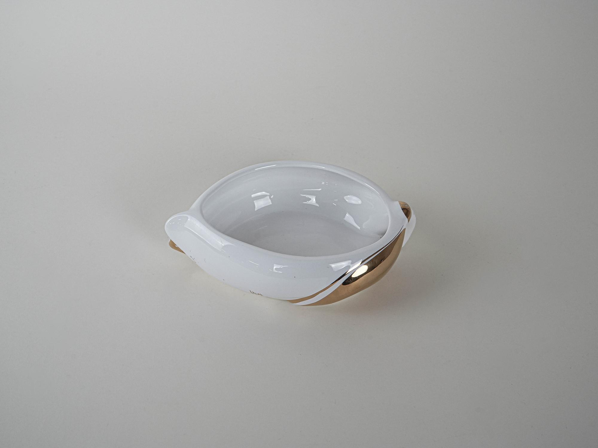 Porcelain bowl White 1970s 5