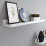 2x Wall shelf Stains White 2