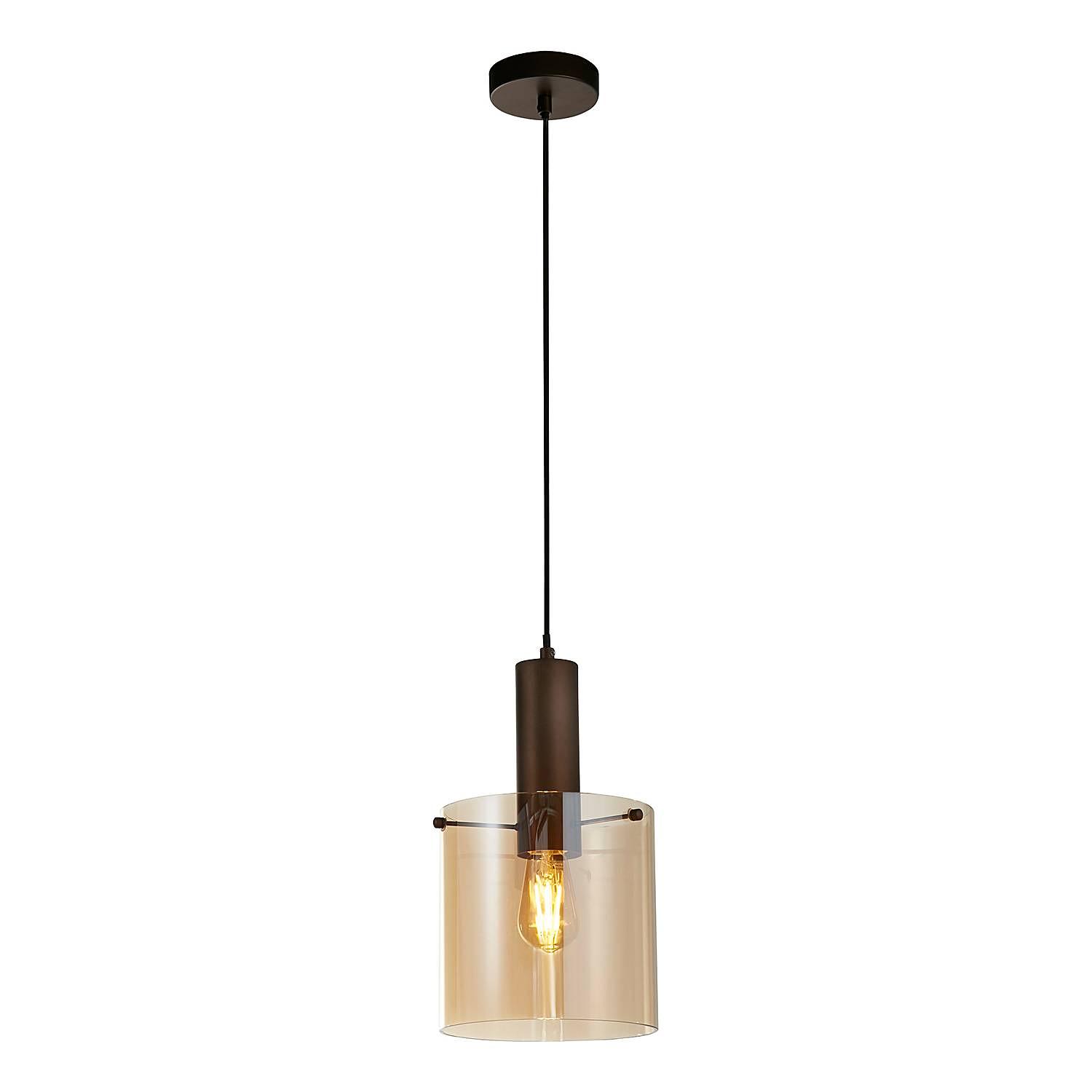 Pendant lamp Sweden Amber brown 1