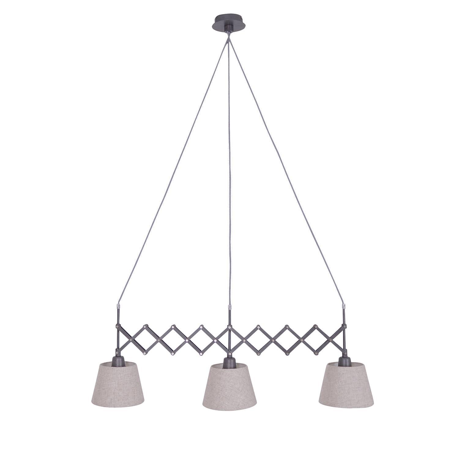 3-light pendant lamp Adrienne 4