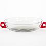 Glasschale Transparent 1970er Jahre 6