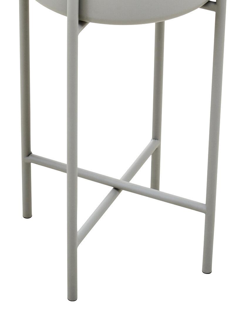 Trosa Großer Standblumenkübel Grau 3