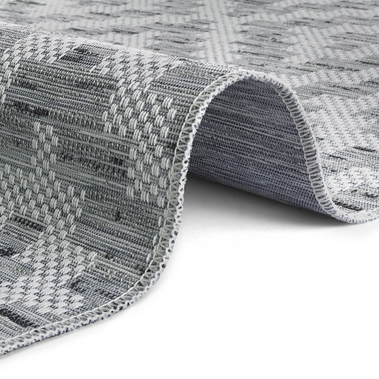 Creil In-/Outdoorteppich Taubengrau 2