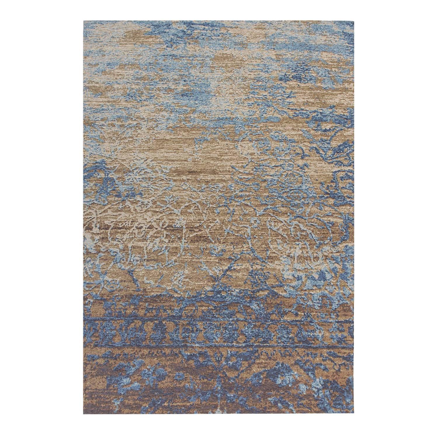 Kurzflorteppich Blaze II Blau Beige 0