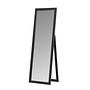Sebring Mirror Wood Glass Black 55x170cm 1