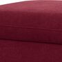 Polsterhocker Webstoff Beere 5