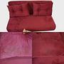 Sando Schlafsofa 2-Sitzer Rot 7