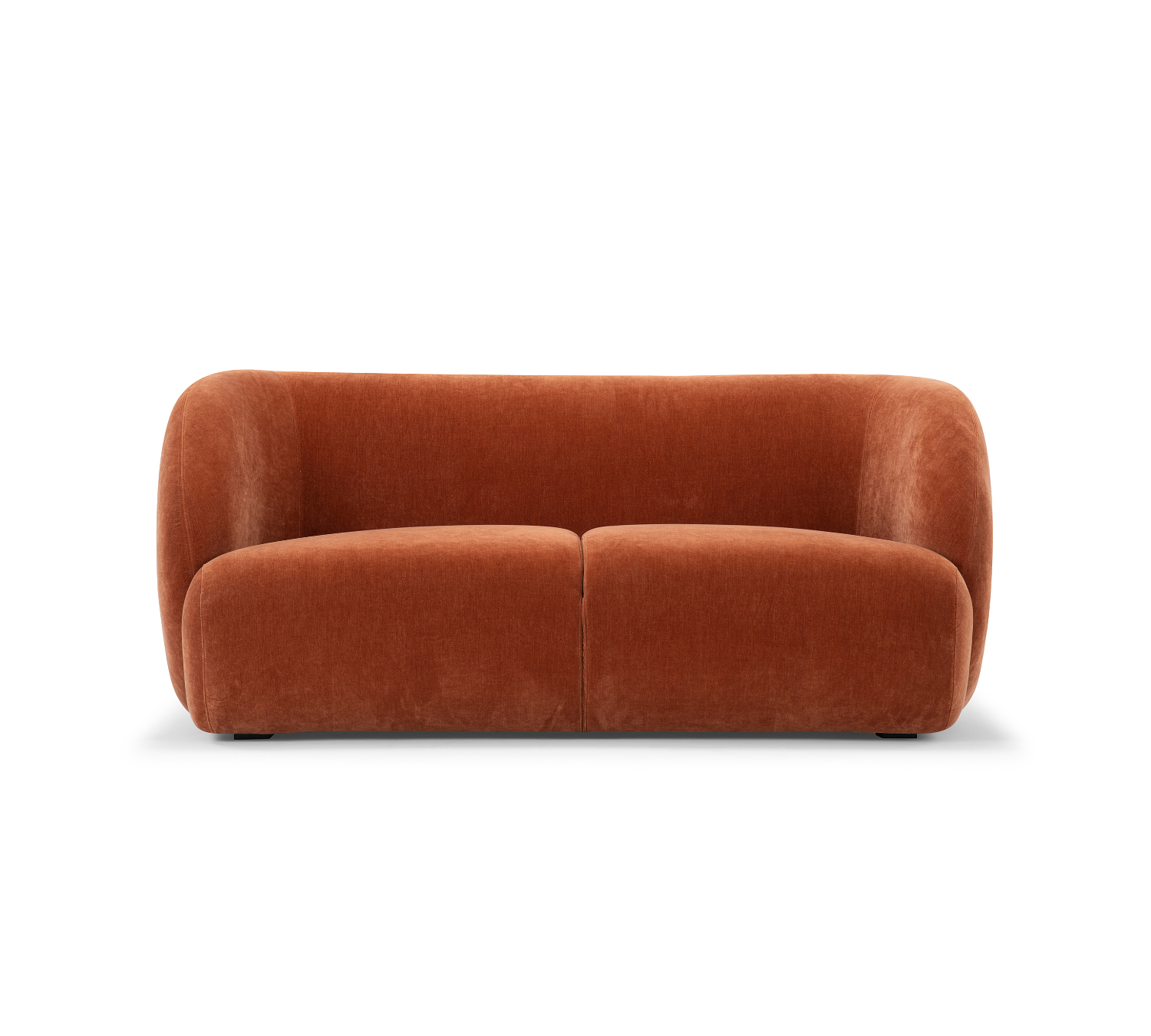 Design-Award-Winning Paula Sofa 2-Sitzer Moss Rust 1