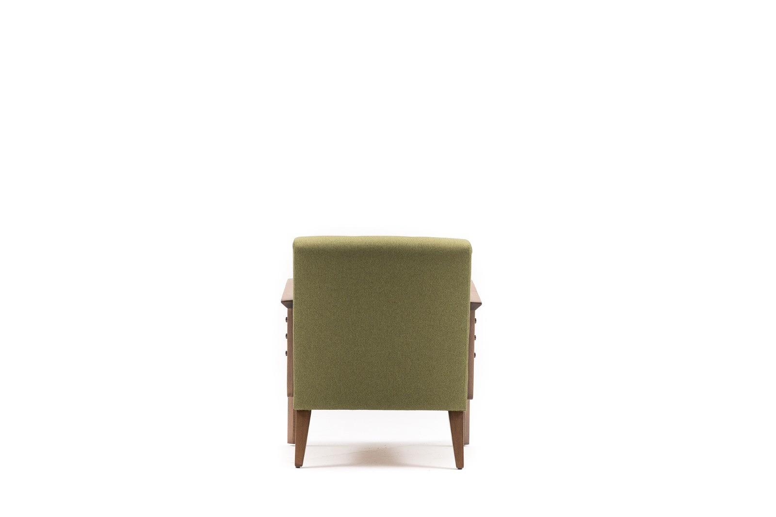 Kemer Armchair Wood veneer Green 7