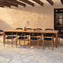 Menara Gartentisch Akazienholz 240x100 cm 0