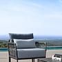 2x Caro Garten Loungesessel Blau 3