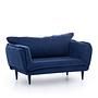 Vino Daybed Schlafsofa 2-Sitzer Navy Blau 0