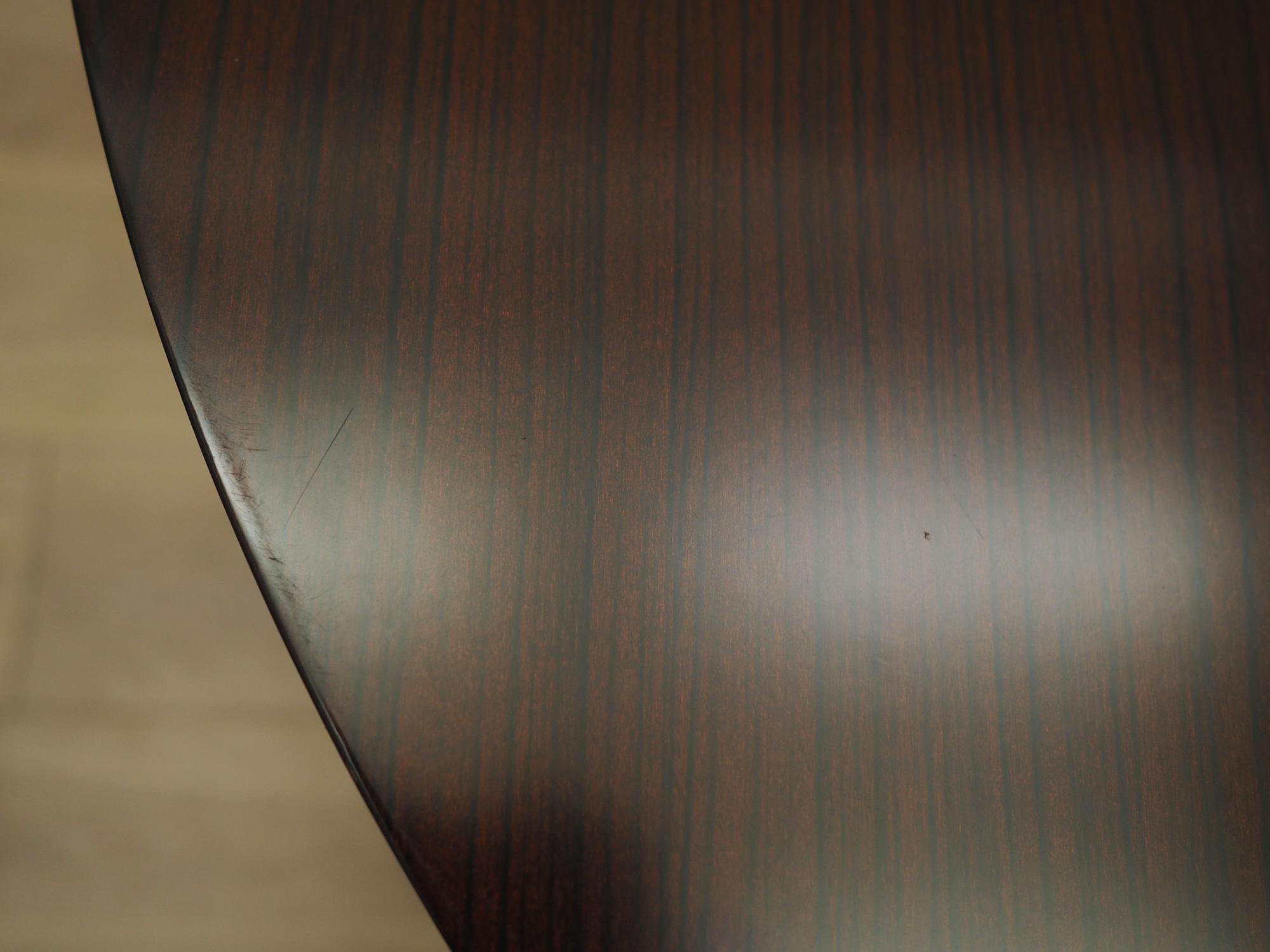 Runder Esstisch 1970er Jahre 121cm 7