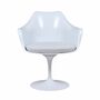 Knoll Saarinen Tulip Armchair Weiß 0