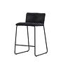 2x Bisbee Barstuhl-Set Bouclé Schwarz 2