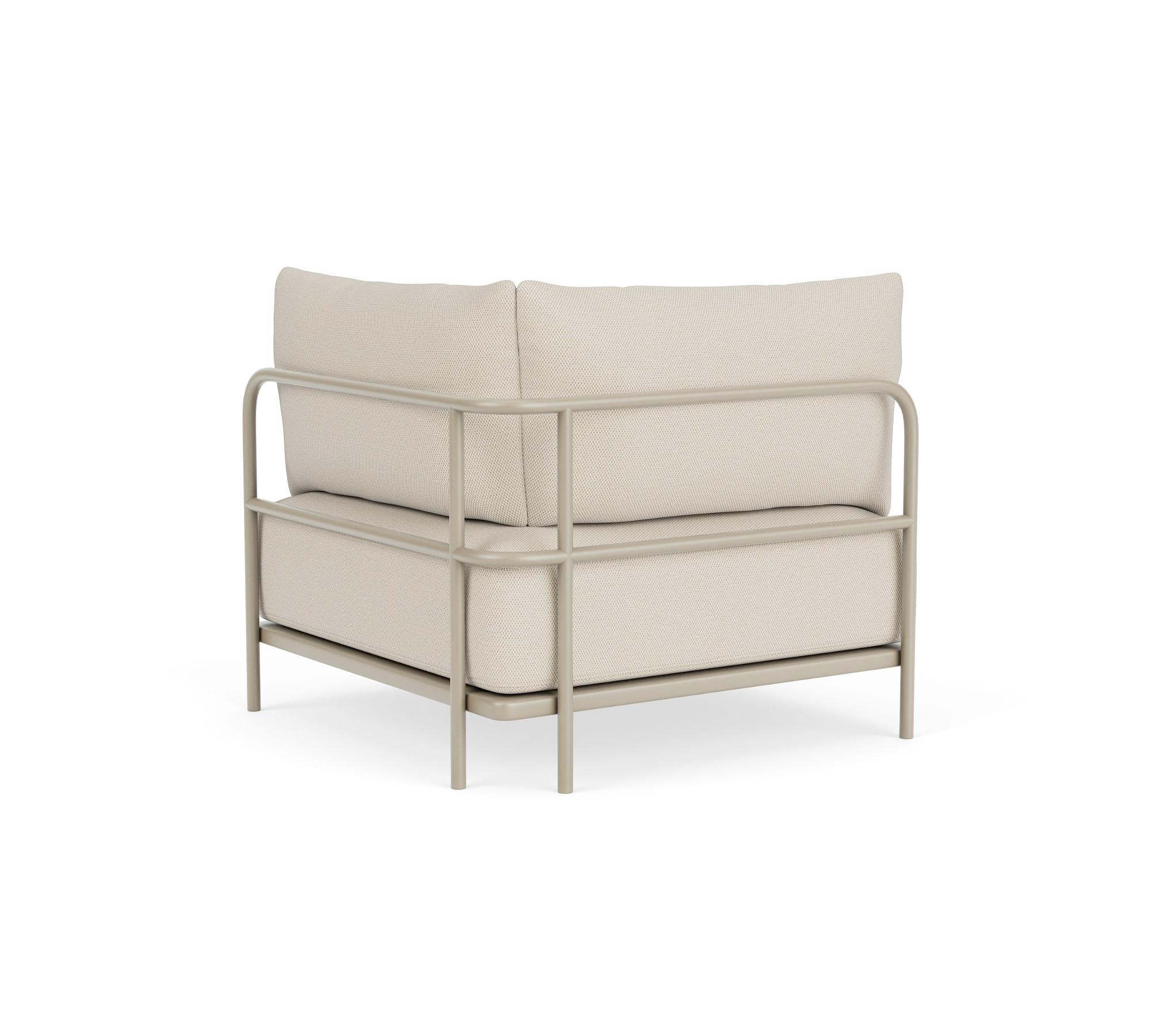 Vincent Outdoor Corner Module Sandshell 1