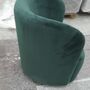 Blair Dreh-Sessel Velour Lux Dark Green 7