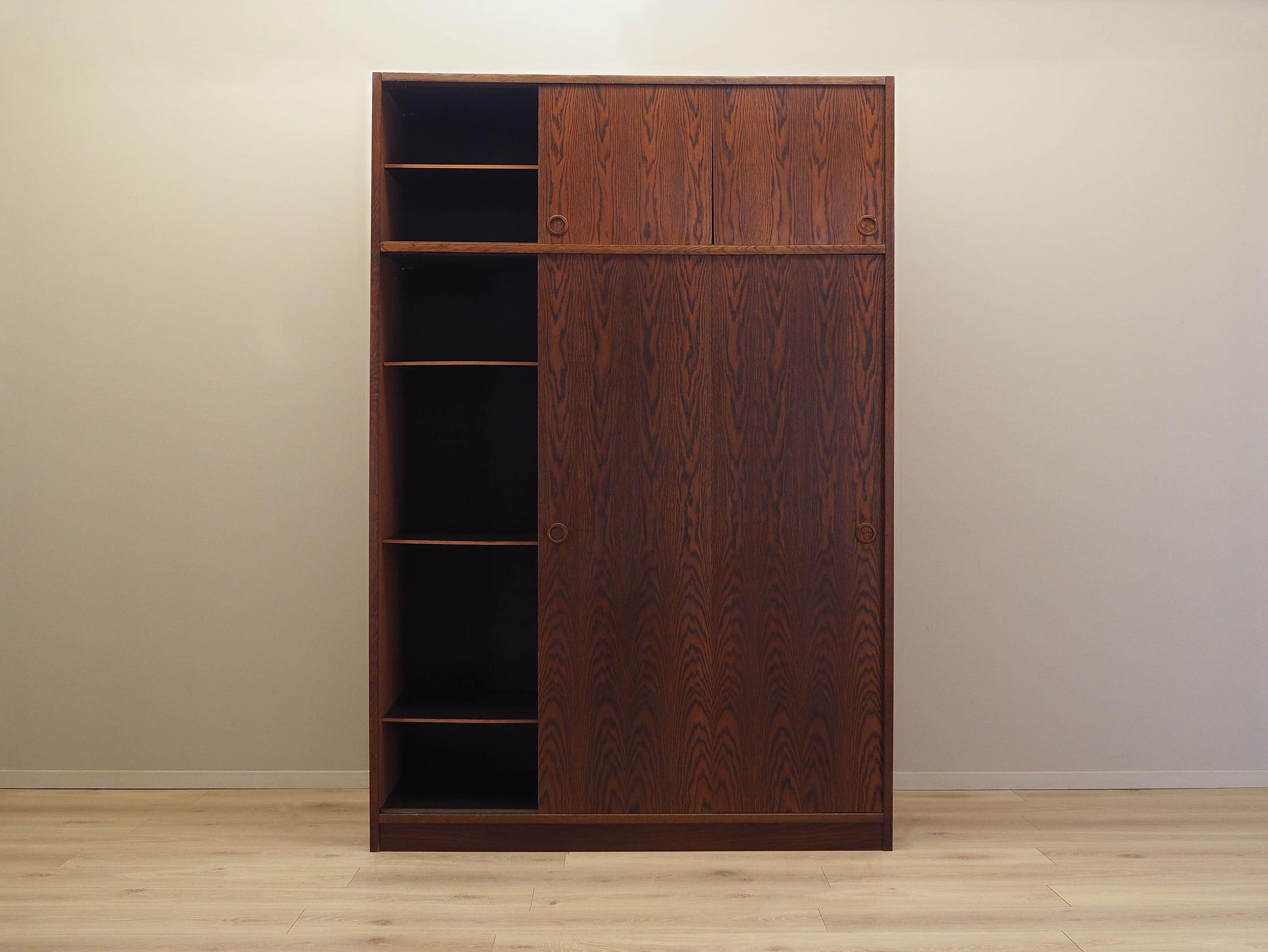 Oak cabinet Brown 1970s 4