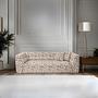 Cady Sofa 3-Sitzer Beige Gemustert 6