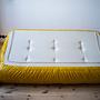 Togo Sofa 3-Sitzer Pull-Up-Leder Gelb 4