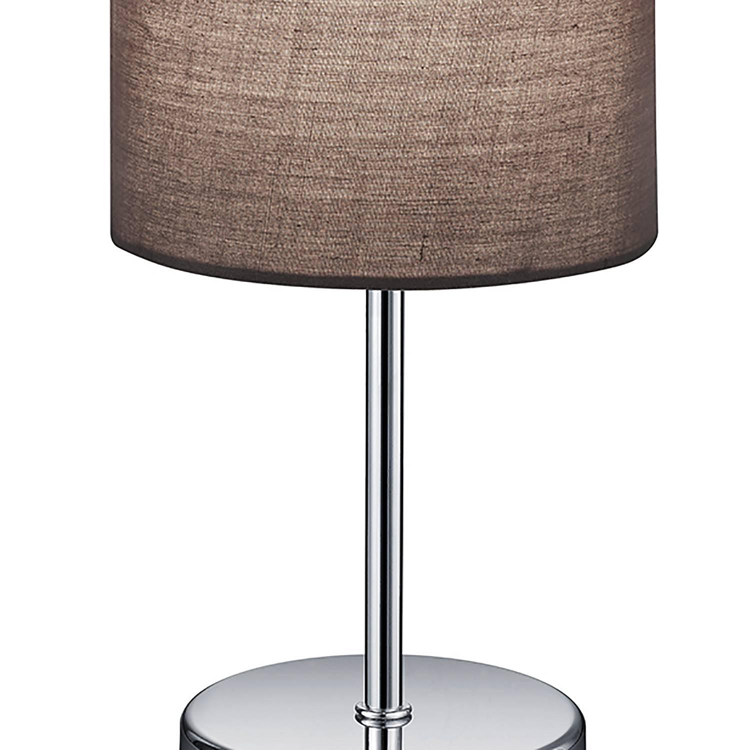 Table lamp Jerry Web fabric Steel Gray 1