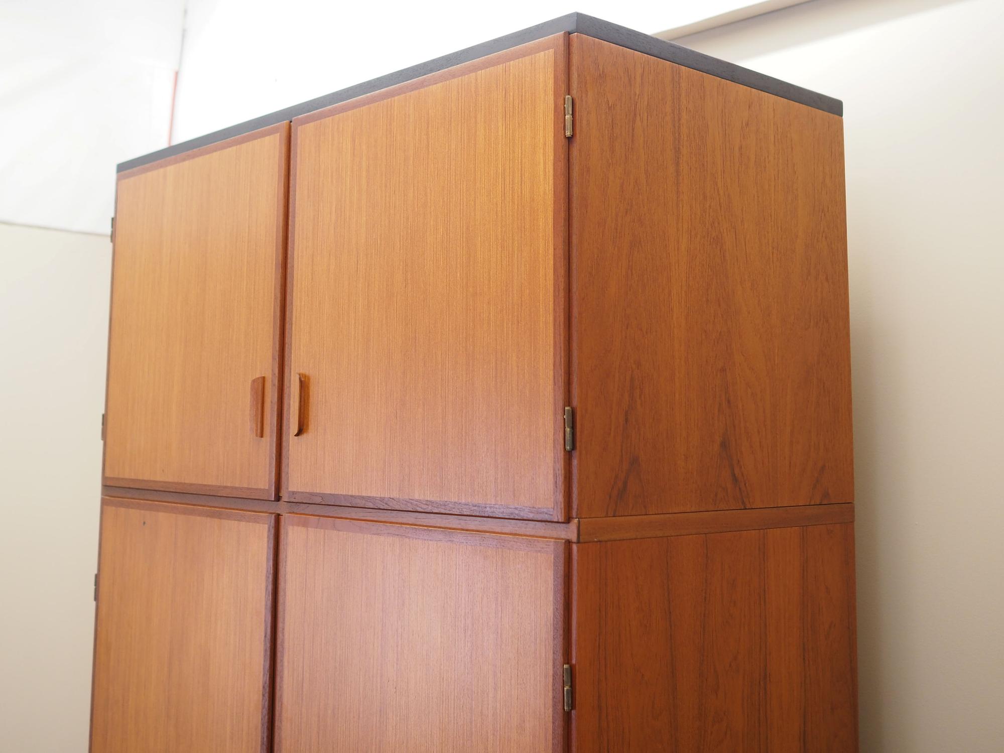 Wardrobe Teak 1970s 14