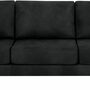 Lexgaard Sofa 3-Sitzer Rustico-Leder Metall Dunkelbraun 2