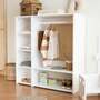 Kinderschrank Montessori Weiß 0