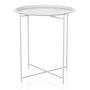ALLRUND tavolino metallo bianco 7