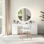 Dining chair / Visitor chair SCANDI E white hjh LIVING 2