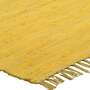 Teppich Baumwolle Gelb 1