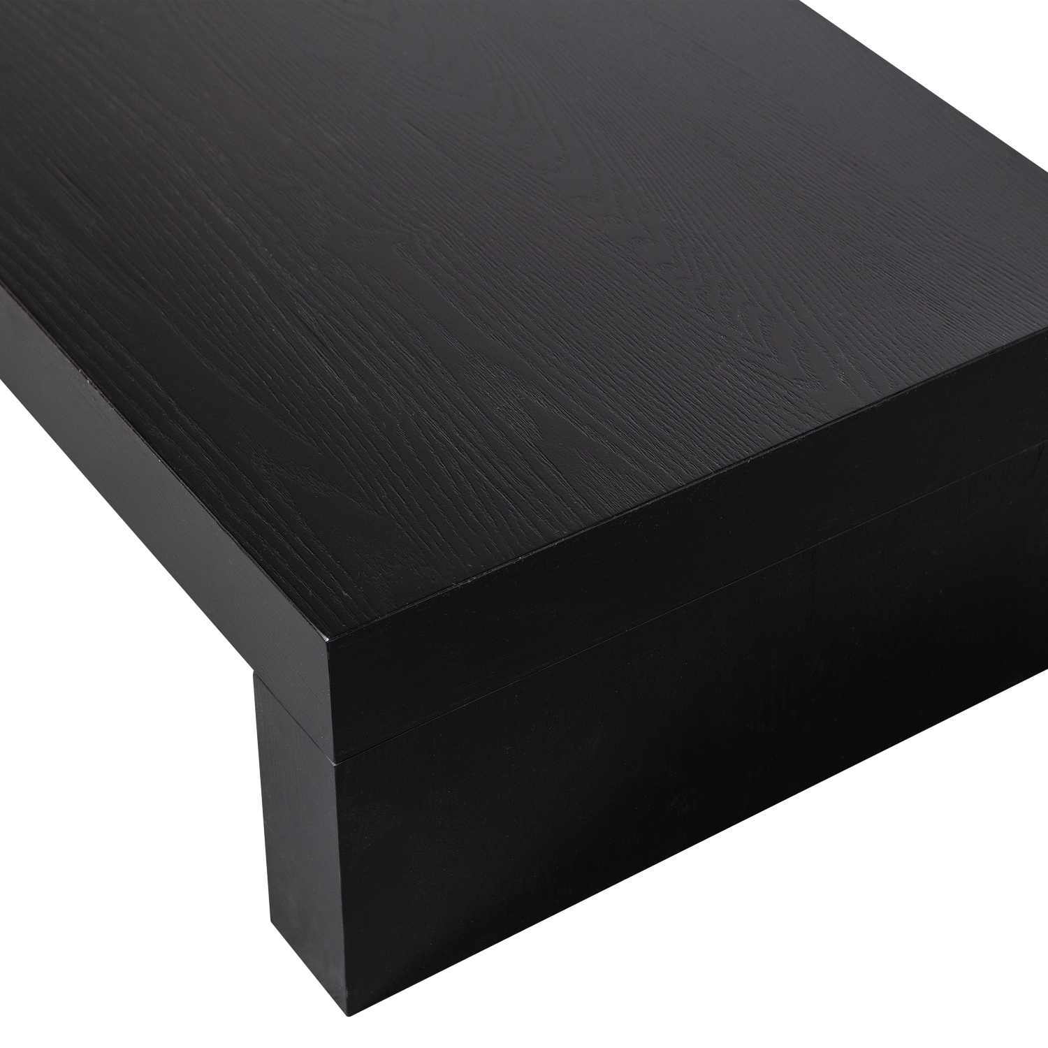 Marte Couchtisch Holz Schwarz 3