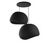 2-Flammig Wabi Sabi Dustfalls Pendelleuchte Schwarz 5