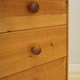 Chest of drawers Pine wood Brown 10