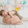 Whale Maxi Soft Toy Cotton Beige 5