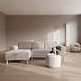 Vilmar Sofa mit Récamiere Links Agnes Brown 5