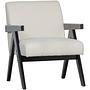 Lowie Sessel Creme Schwarz 6