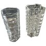 2x Vintage Vase Made in France Kristallglas 0
