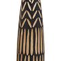 Arlo Large Vase Wood Black Brown 0