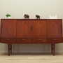 Highboard Teak Wood Brown 1960s 1
