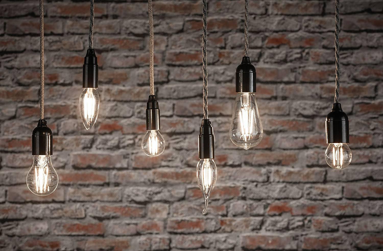 LED-Leuchtmittel Fil Tropfen Klarglas Transparent 3