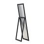 Sebring Mirror Wood Glass Black 55x170cm 8