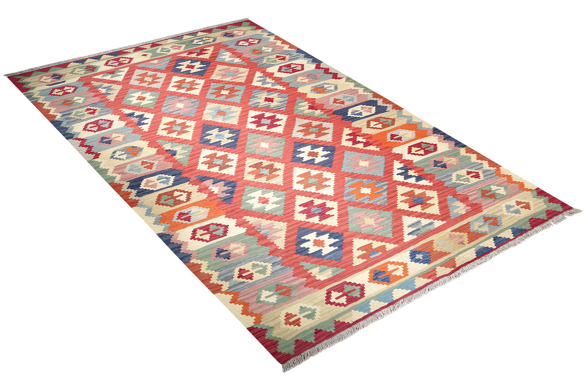 Kelim Gashgai Wool Multicolor 2