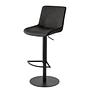 Bar and counter stool myPABLO III Steel Fabric Dark Grey 0