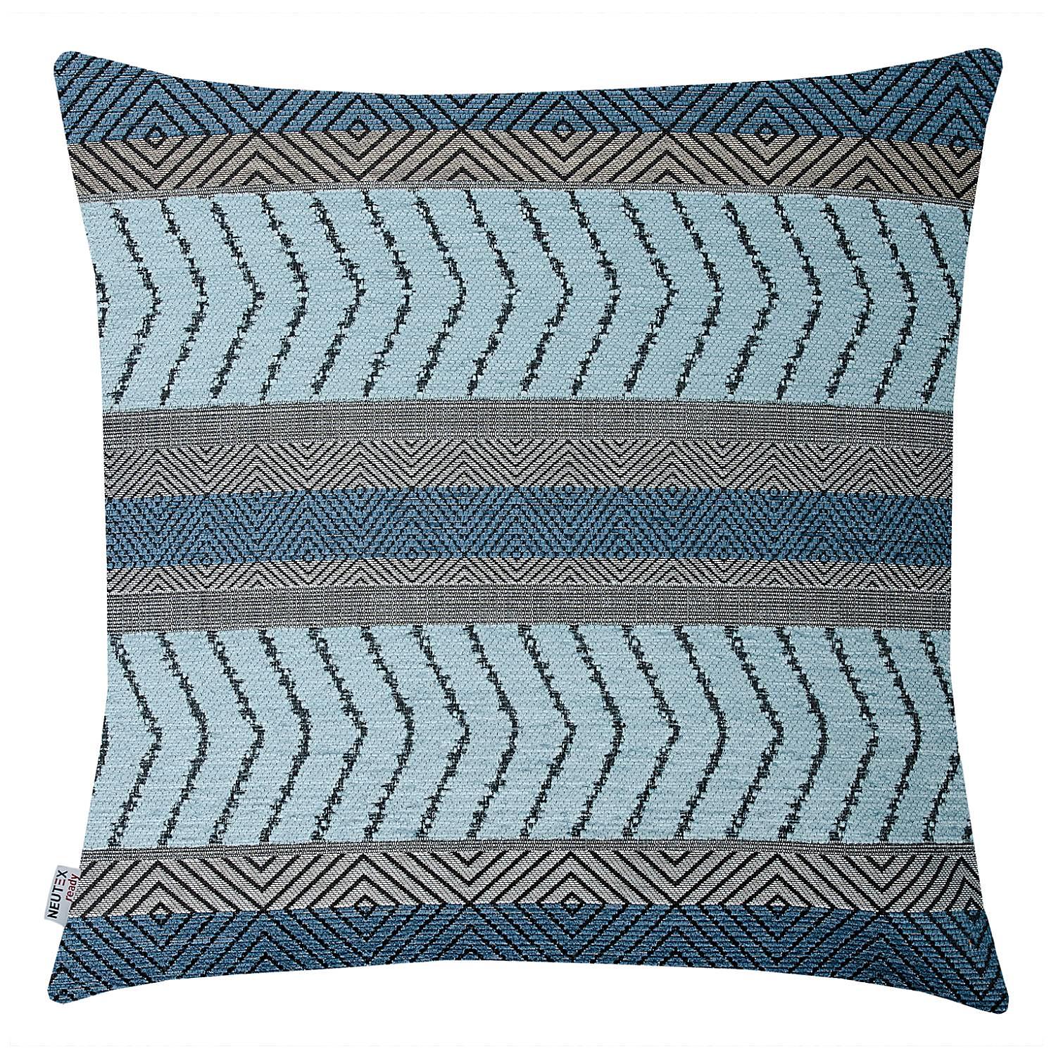 Kissenbezug Ilona Polyester / Polyacryl Blau 48 x 48 cm 0