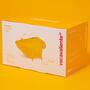 Sparschwein aus 100% Recyceltem Leder aus Spanien Gelb 4