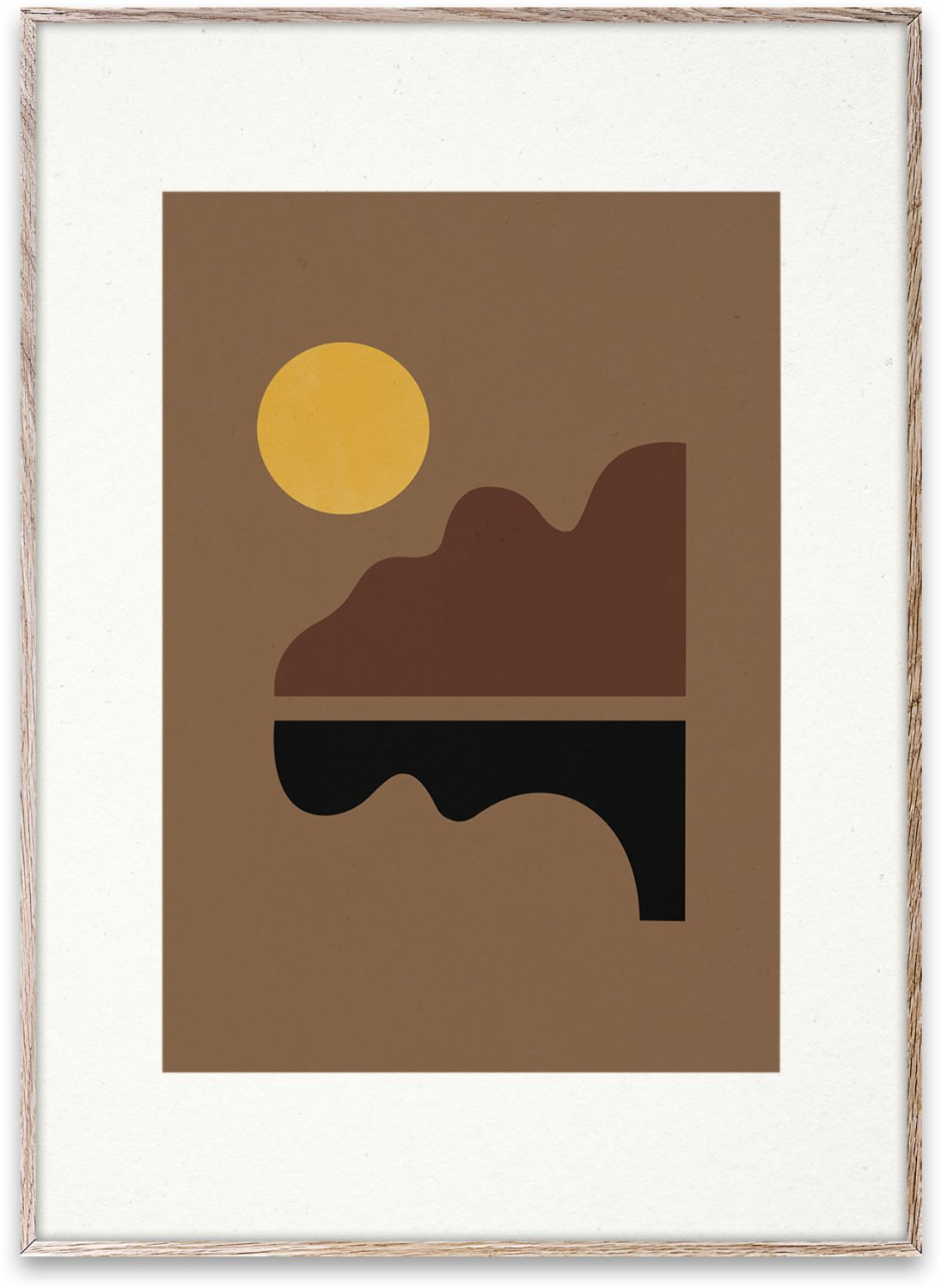 Malibu Poster Mehrfarbig ohne Rahmen 0