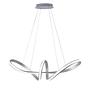LED pendant lamp Melinda II Silver 0