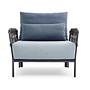 2x Caro Garten Loungesessel Blau 4