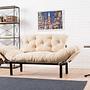 Nitta Schlafsofa 2-Sitzer Creme 9